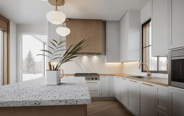 Esempio render cucina
