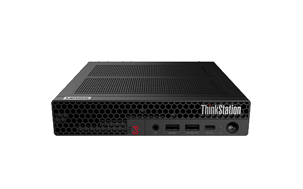 Workstation Lenovo ThinkStation P3 Tiny - Vista frontale
