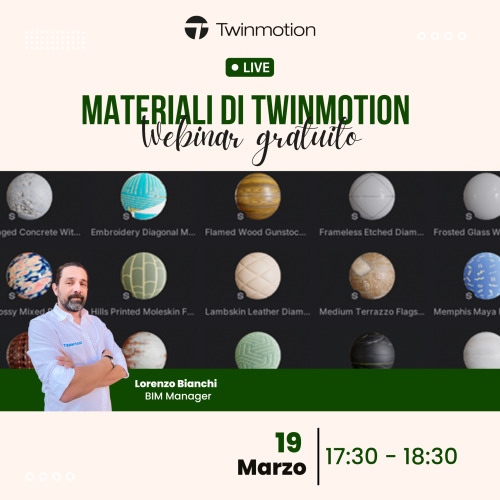 Webinar Gratuito Twinmotion 2023