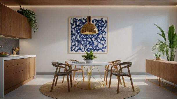 Esempio render di interni